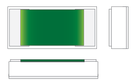 illustration of Flip Chip Resistors Backplane