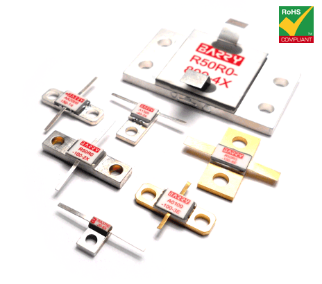 High Power RF Flanged Resistors