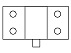 High Power 800W BeO Flange RF Termination 4 Hole