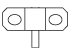 High Power 100W BeO Flange RF Termination 2 Hole